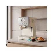 Cafetera retro manual 15 bares con vaporizador 1,7 l