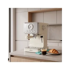 Cafetera retro manual 15 bares con vaporizador 1,7 l