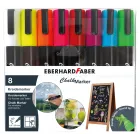 Set de 8 rotuladores de tiza EBERHARD FABER