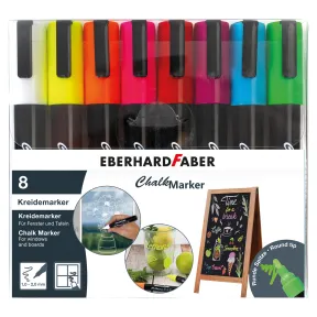 Set de 8 rotuladores de tiza EBERHARD FABER