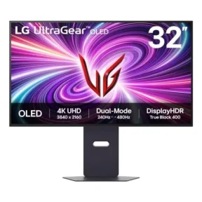 Monitor LG UltraGear 32" 4K DUAL MODE OLED 240hz/480hz