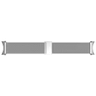 Banda Milanese Plata 20mm para Samsung ML