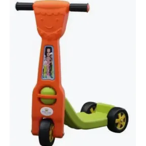 Patinete King Naranja de 3 Ruedas para Niños Outdoor