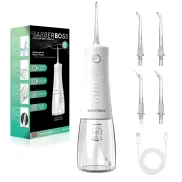 Irrigador bucal BarberBoss avanzado, 5 modos y tanque grande