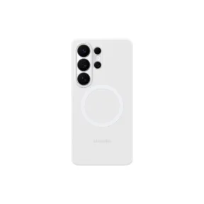 Funda de Silicona Magnética Blanca para Samsung Galaxy S26 Ultra