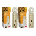 Cinta Adhesiva Transparente 19mm x 33m - 16 rollos 2 X 8