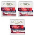 Revitalift Crema de Noche L'Oréal París x3