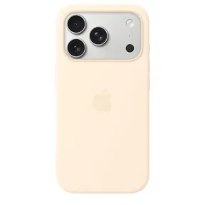 Funda de silicona vainilla para iPhone 17 Pro - Apple