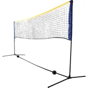 Red portátil regulable para bádminton y juegos de playa