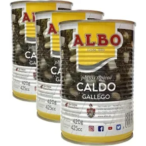 Caldo Gallego Albo 3x420gr