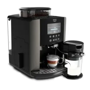Cafetera superautomática Krups Arabica Latte EA819E10 con molinillo y jarra