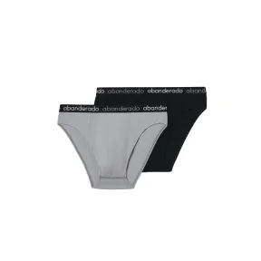Calzoncillos Slip Cerrados Hombre Algodón elástico x2