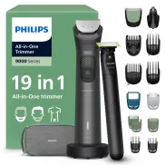 Multigroom Philips 9000 19 en 1 + OneBlade, estuche incluido