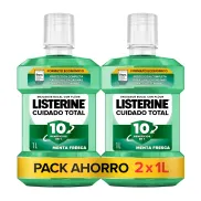 Enjuague Bucal Listerine, Total Cuidado Dientes y Encías 2L