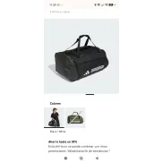 Deporte Adidas: Bolsa práctica y estilosa