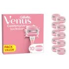 Cuchillas para Mujer Gillette Venus Comfortglide Spa Breeze - 10 Recambios
