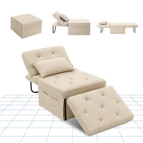 Sofá cama plegable y extensible para dormir cómodamente
