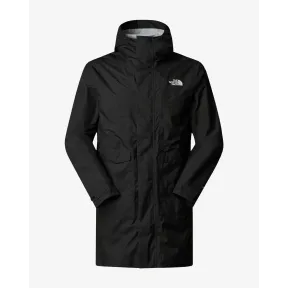 Parka negra The North Face Packable Shell con capucha (S)