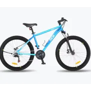 Bicicleta de montaña de aluminio 16'', ruedas 26'' para adolescentes