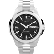 Reloj TIMEX Essex 45mm Acero Inoxidable con Día y Fecha