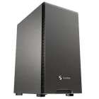 Torre ATX Negra Alurin Work con Fuente 500W