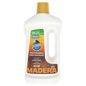 Limpiador Jabonoso para Muebles y Suelos de Madera 750ml