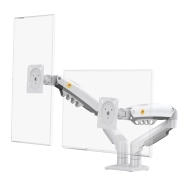 Soporte de aire para monitor doble con resorte