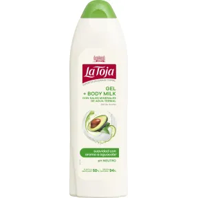 Body Milk Avocado La Toja - 2 Geles 600 ml a 1,82€ cada uno