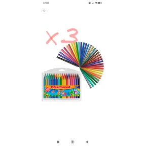 Ceras de Colores BIC Kids: 3 Paquetes para Niños