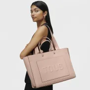 Amaya Shopper Grande de TOUS en Color Topo