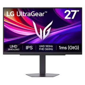 Monitor LG UltraGear 27" 4K 180Hz G-Sync y HDR 400