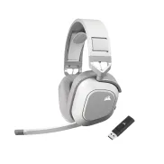 Auriculares para Juegos Corsair HS80 MAX Wireless – Blanco