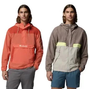 Chaqueta cortavientos Columbia para aventuras al aire libre