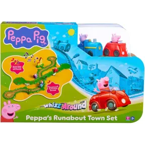 Tren y Coche de Peppa Pig en Circuito Divertido