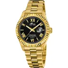 Reloj Dorado Analógico Hombre de Acero Inoxidable LOTUS