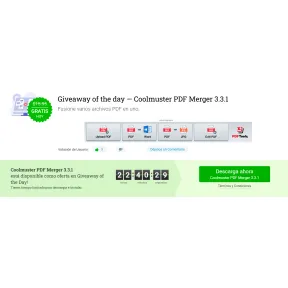 PDF Merger Coolmuster 3.3.1: Combina tus documentos fácilmente