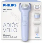 Serie 8000 de Depiladora Philips con Accesorios