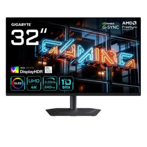 GIGABYTE MO32U24 32" QD-OLED 4K 240Hz Ajustable