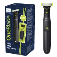 Maquinilla de Afeitar Philips OneBlade 360 Black Edition Travel
