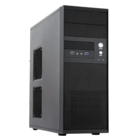 Caja PC ATX Chieftec CQ-01B-U3-OP Midi Tower Negra