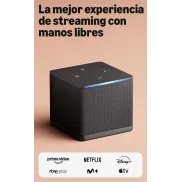 Reproductor streaming 4K Fire TV Cube con Alexa y Wi-Fi 6E