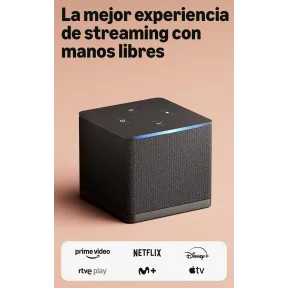 Reproductor streaming 4K Fire TV Cube con Alexa y Wi-Fi 6E