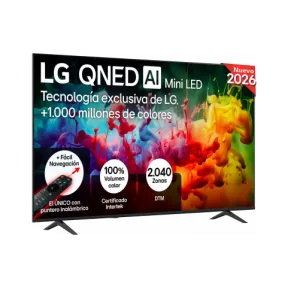LG 75QNED72B6A 75" Smart TV 4K MiniLED con HDR10 Pro