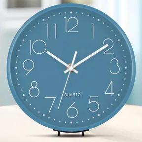 Reloj silencioso de pared moderno para cocina, 20 cm