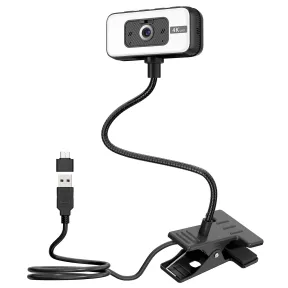 Cámara PC 4K con Autofocus, Detección de Fases y Micrófono