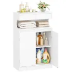 Mueble de Baño Hzuaneri con 2 Puertas y 2 Cajones