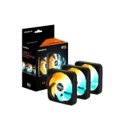 Ventiladores ARGB Gigabyte 120mm Pack de 3 Sin Cables
