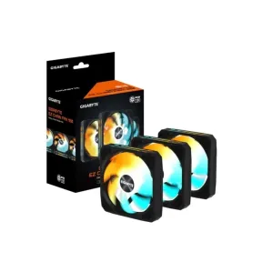 Ventiladores ARGB Gigabyte 120mm Pack de 3 Sin Cables