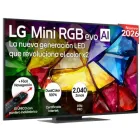 LG 55" Smart TV 4K Mini RGB AI con Dolby Vision y HDR10