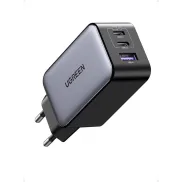 Cargador UGREEN Nexode 65W USB C con 3 Puertos Rápidos